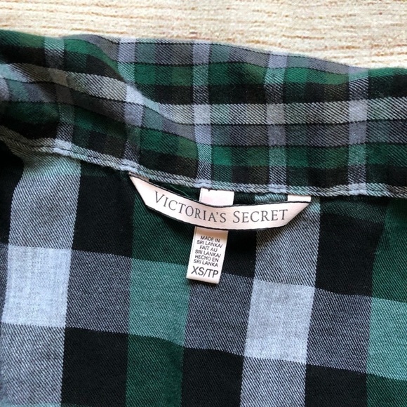 VS Plaid Sleep Romper - Picture 2 of 6